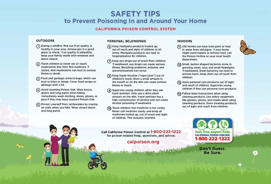 safety tips graphic